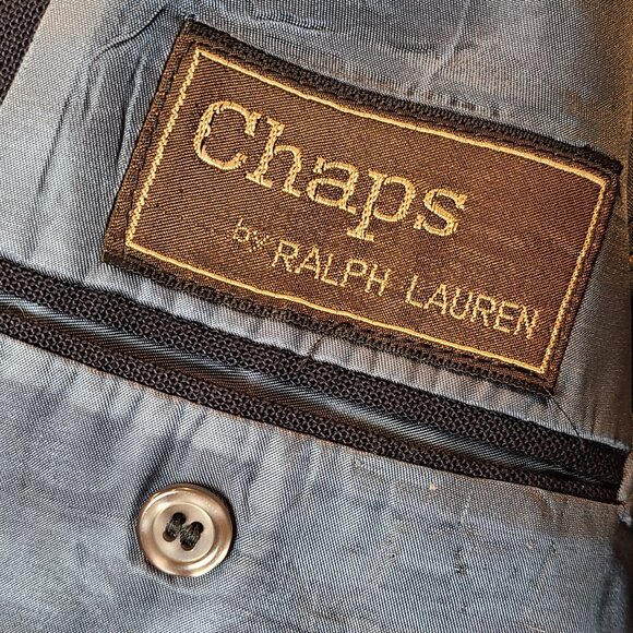 Vintage Chaps Ralph Lauren Royal Marines Blazer Suit Jacket Mens - Picture 6 of 10